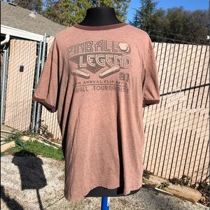 Xl Pinball Legen t-shirt classic soft fabric